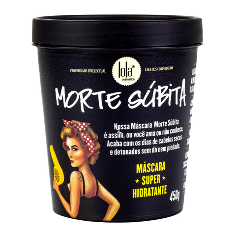 LOLA COSMETICS Morte Súbita Máscara Super Hidratante - Maschera super idratante capelli 450gr