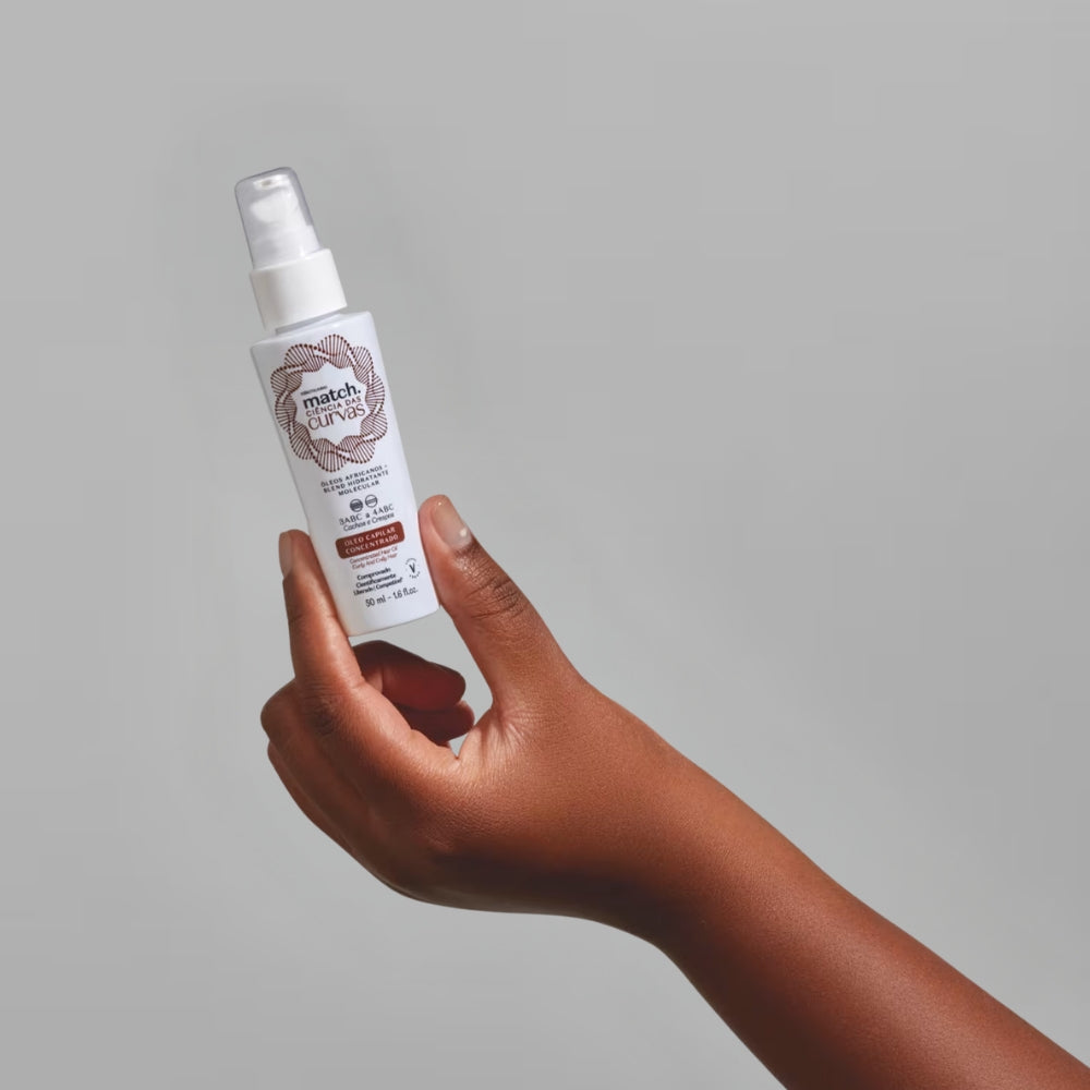 O Boticário Match. Ciência das Curvas Óleo Concentrado - Olio nutriente capelli ricci 50ml