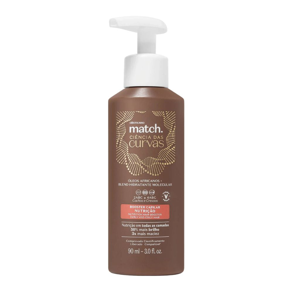 O Boticário Match. Ciências das Curvas Booster Nutrição - Booster nutritivo per capelli 90ml