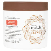 O Boticário Match. Ciências das Curvas Creme para Pentear - Crema districante 2ABC e 3ABC 450ml