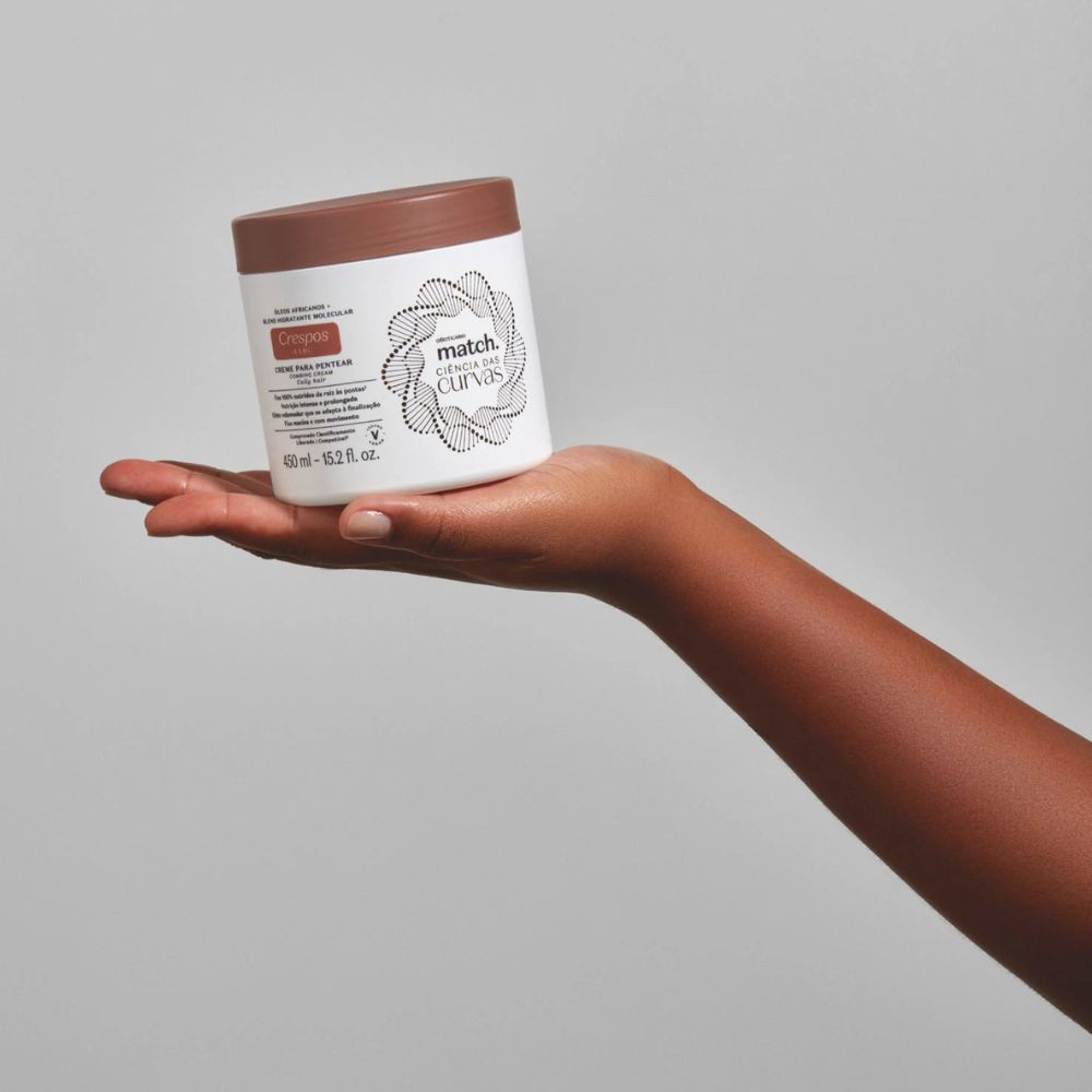 O Boticário Match. Ciências das Curvas Creme para Pentear - Crema districante capelli ricci 4ABC 450ml