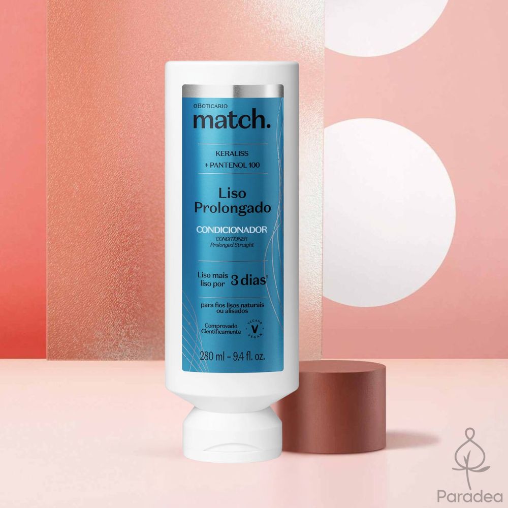 O Boticário Match. Liso Prolongado - Balsamo 280ml