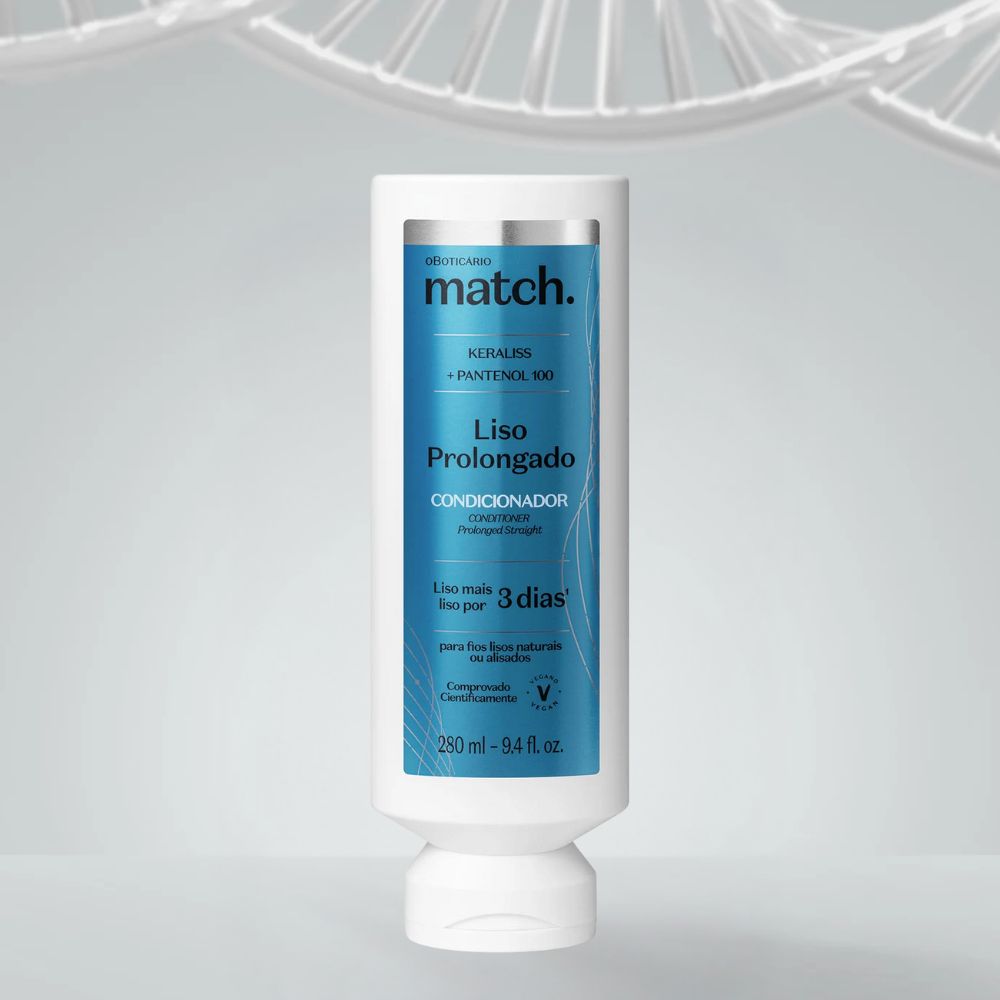 O Boticário Match. Liso Prolongado - Balsamo 280ml