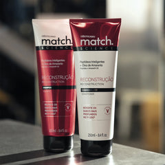 O BOTICÁRIO MATCH. Condicionador Science Reconstrução 250ml - Balsamo Ricostruzione