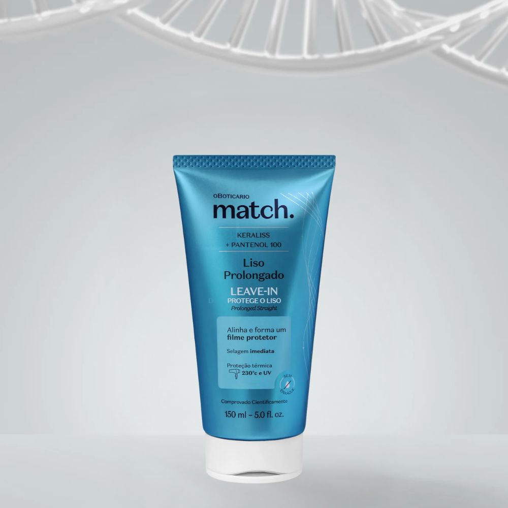 O Boticário Match. Liso Prolongado - Leave-in 150ml