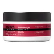 O Boticário Match. Máscara Capilar Science Reconstrução - Maschera riparatrice 250gr