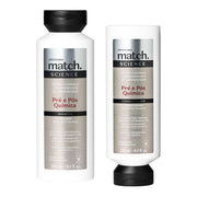 O Boticário Match. Science Pré e Pós-Química – Shampoo + Balsamo