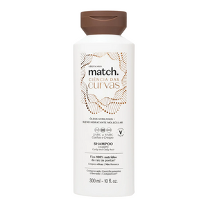 O BOTICÁRIO MATCH. Shampoo Ciência das Curvas - Shampoo Scienza delle Curve 300ml