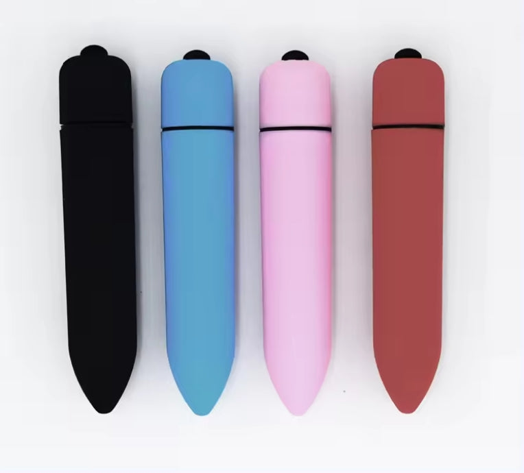 Mini massaggiatore a batteria AAA rivestito con silicone