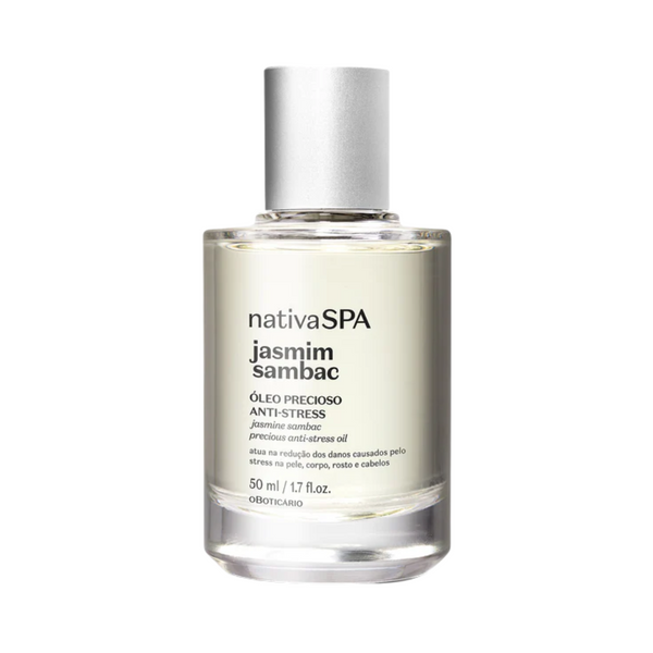 O BOTICÁRIO NATIVA SPA Óleo Precioso Multibenefícios para Pele e Cabelo Jasmim Sambac - Olio Multibenefici corpo e capelli Gelsomino Sambac 50ml