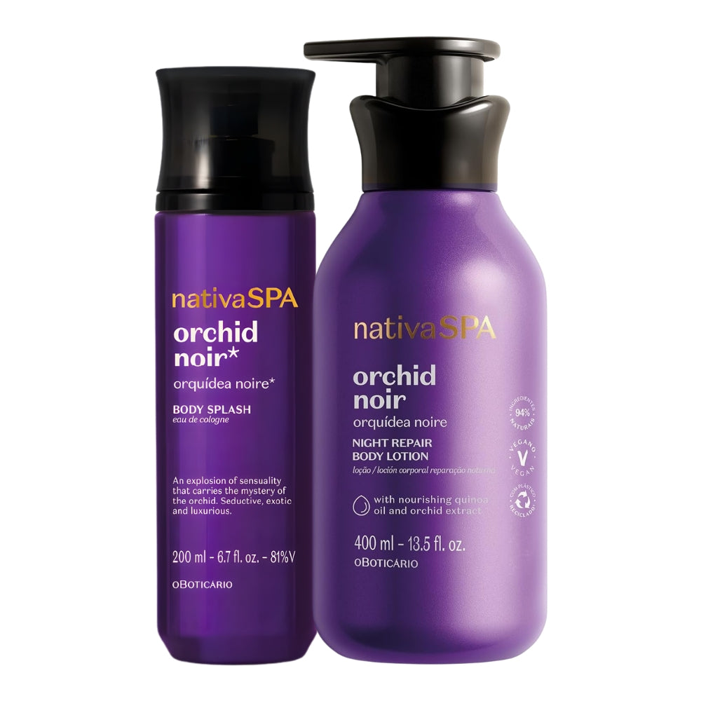 Nativa SPA Set Orquídea Noire - Lozione corpo + Body Splash Orchidea Nera