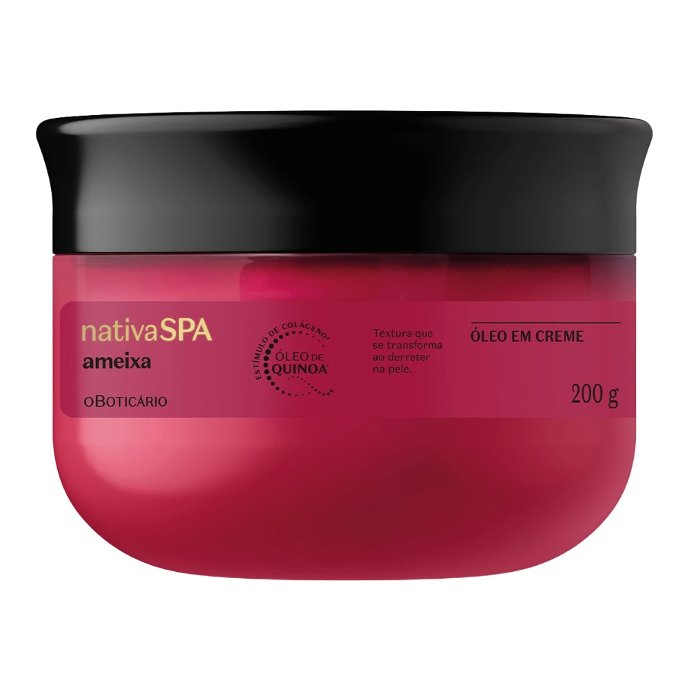 O Boticário Nativa SPA Óleo em Creme Ameixa - Olio in crema idratazione intensa 200gr