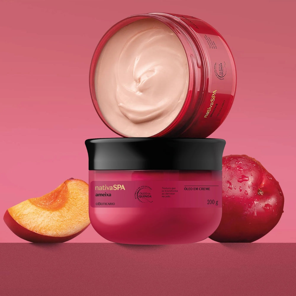 O Boticário Nativa SPA Óleo em Creme Ameixa - Olio in crema idratazione intensa 200gr