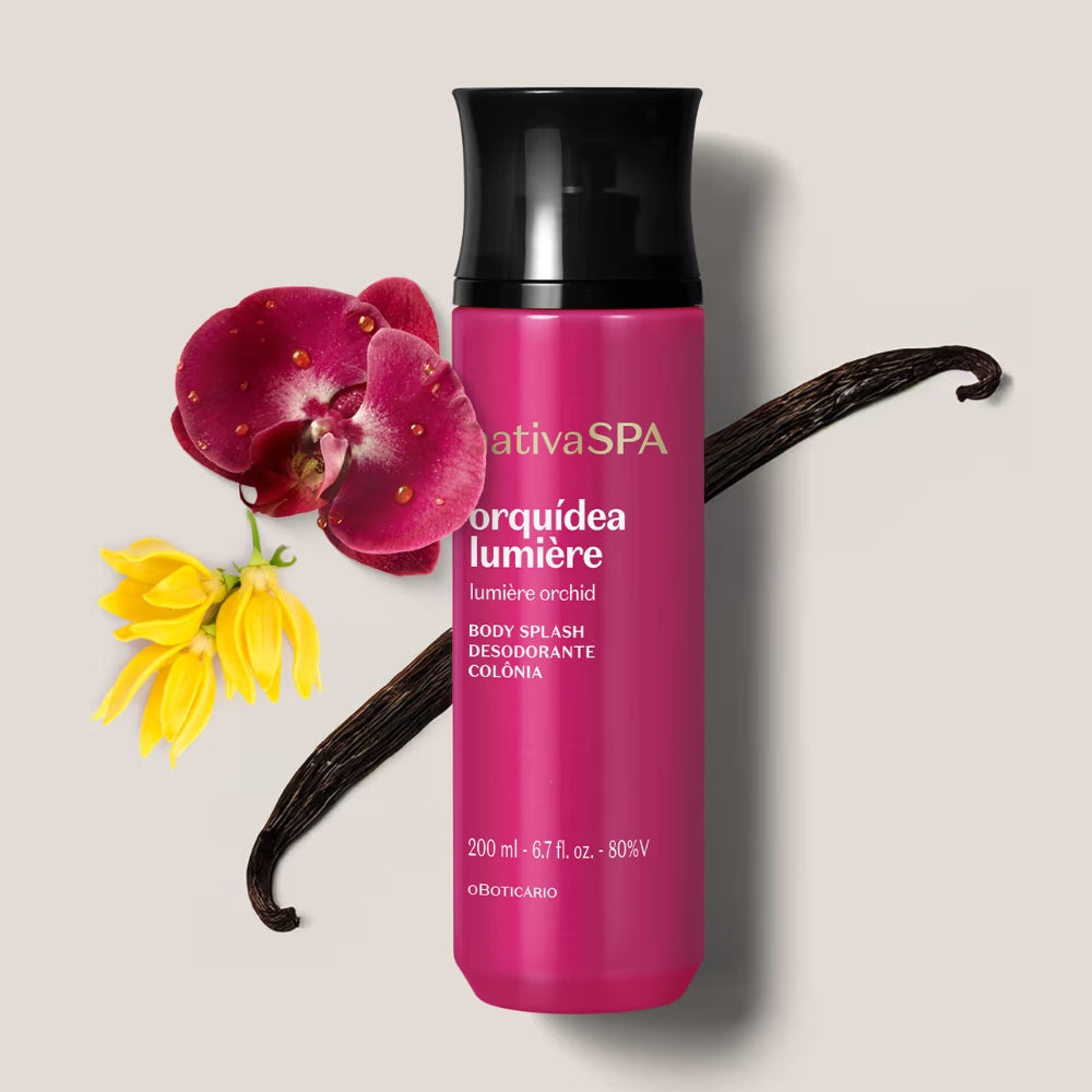 Nativa SPA Body Splash Orquídea Lumière - Eau de Cologne 200ml