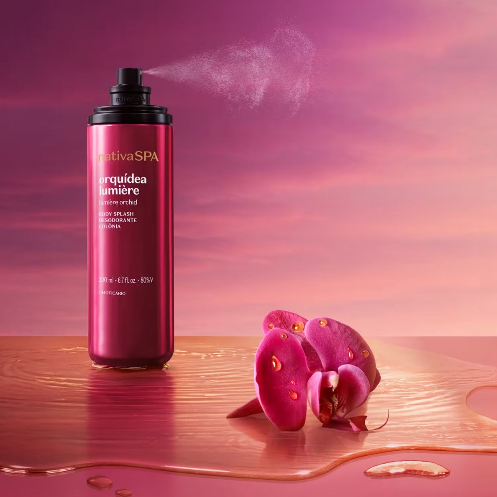 Nativa SPA Body Splash Orquídea Lumière - Eau de Cologne 200ml
