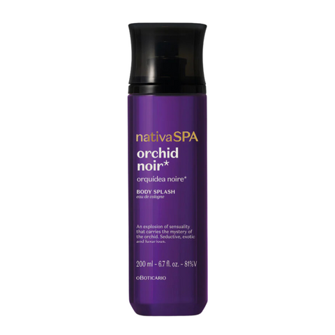 NATIVA SPA Body Splash Black Orchid 200ml - Black Orchid Eau de Cologne