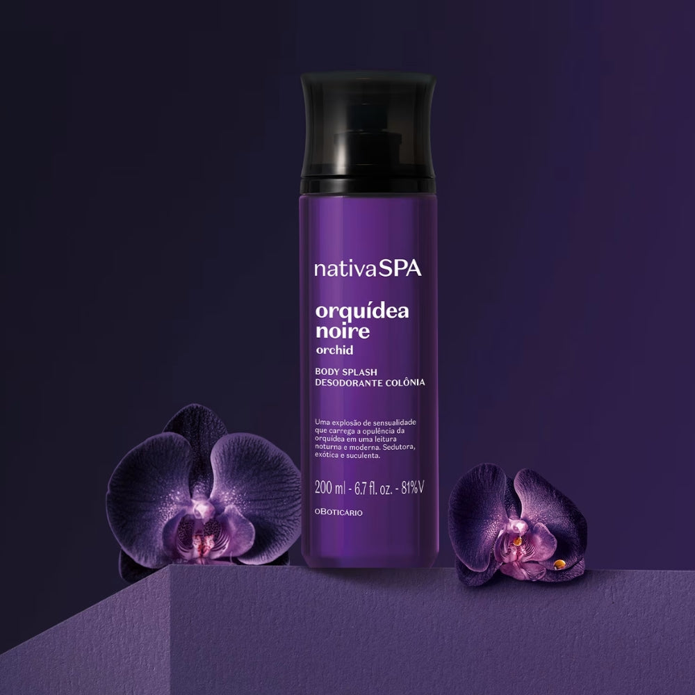 Nativa SPA Body Splash Orquídea Noire - Eau de Cologne 200ml