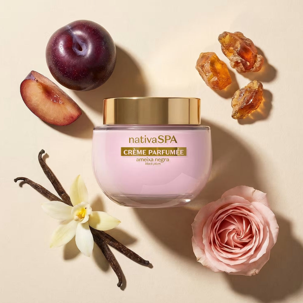 Nativa SPA Crème Parfumèe Ameixa Negra - Crema Corpo Ultra Profumata Prugna Nera 200gr