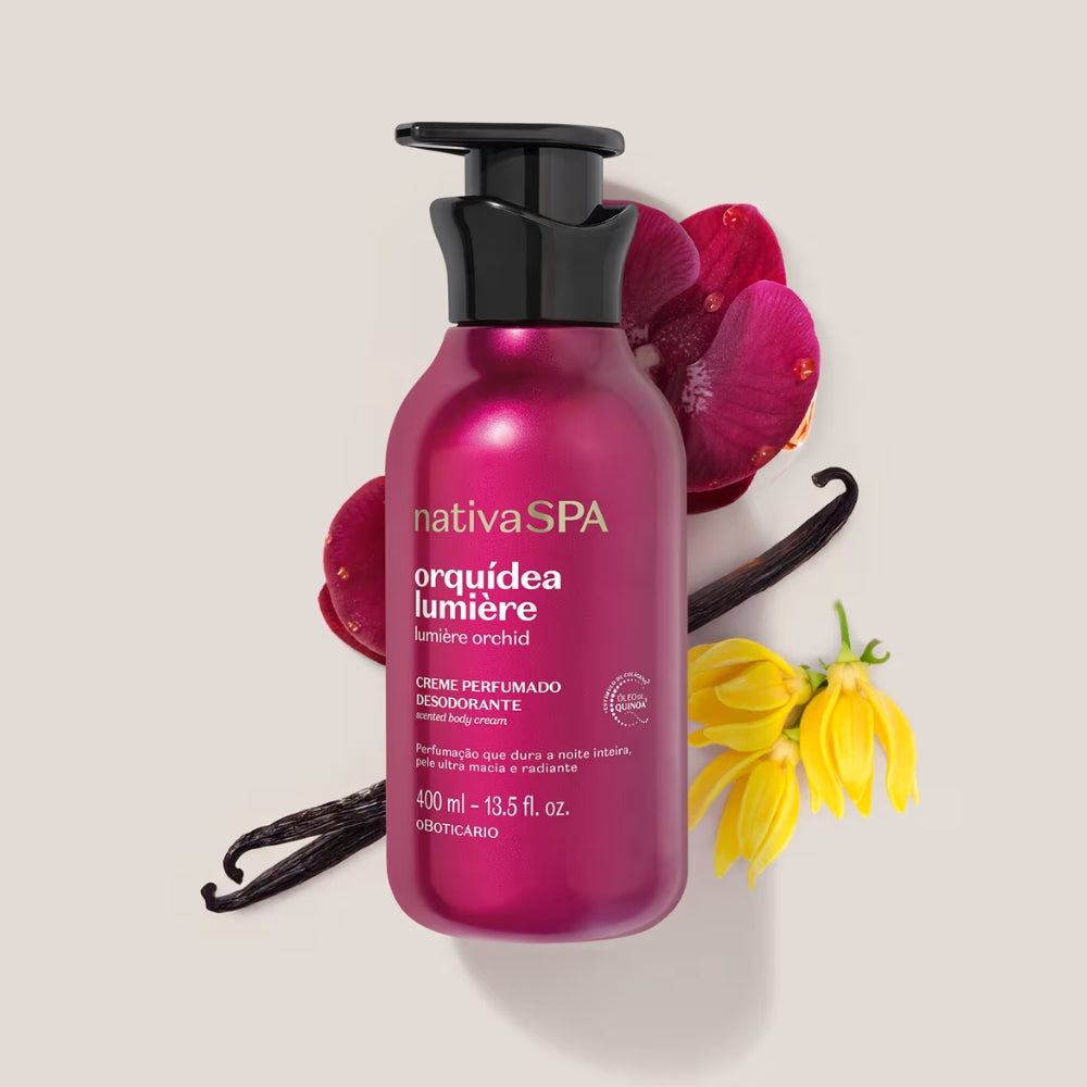 Nativa SPA Creme Orquídea Lumière - Lozione profumata corpo 400ml