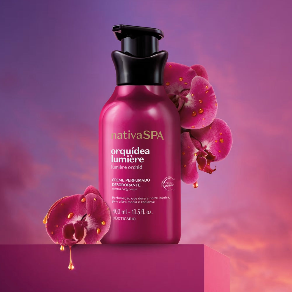 Nativa SPA Creme Orquídea Lumière - Lozione profumata corpo 400ml
