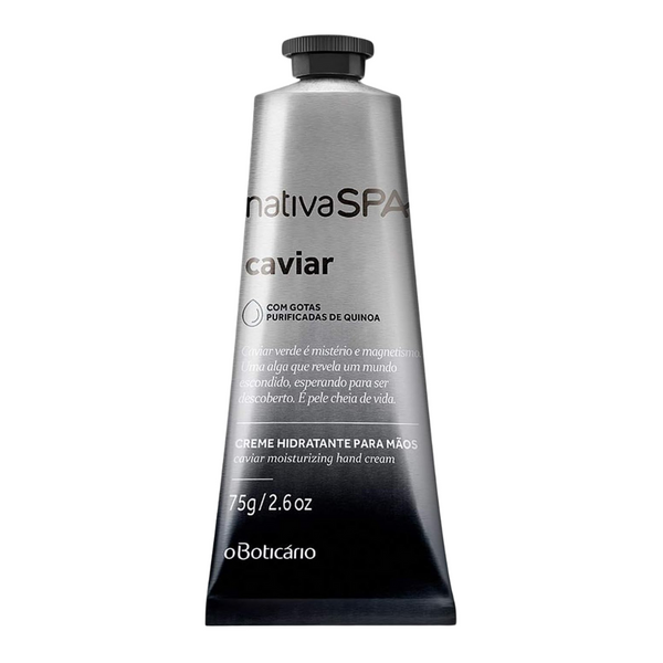O BOTICÁRIO NATIVA SPA Creme de Mãos Caviar - Crema mani idratante Caviar 75gr