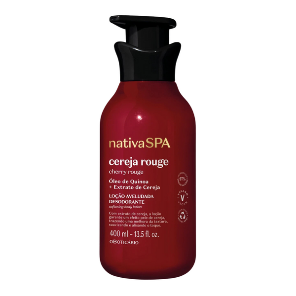 NATIVA SPA Loção Aveludada Corporal Cereja Rouge - Crema corpo vellutata Cereja Rouge 400ml