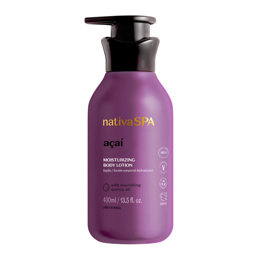 NATIVA SPA Loção Corporal Hidratante Açaí - Lozione corpo idratante Açaí 400ml