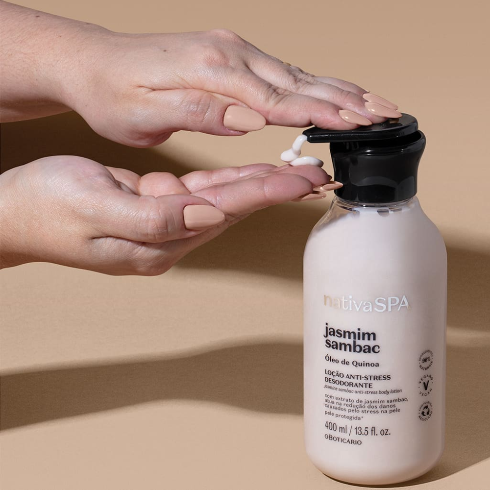 NATIVA SPA Loção Hidratante Jasmine Sambac - Lozione idratante corpo Gelsomino Sambac 400ml