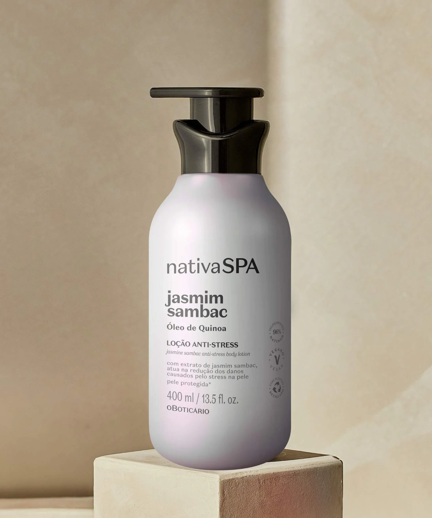 NATIVA SPA Loção Hidratante Jasmine Sambac - Lozione idratante corpo Gelsomino Sambac 400ml