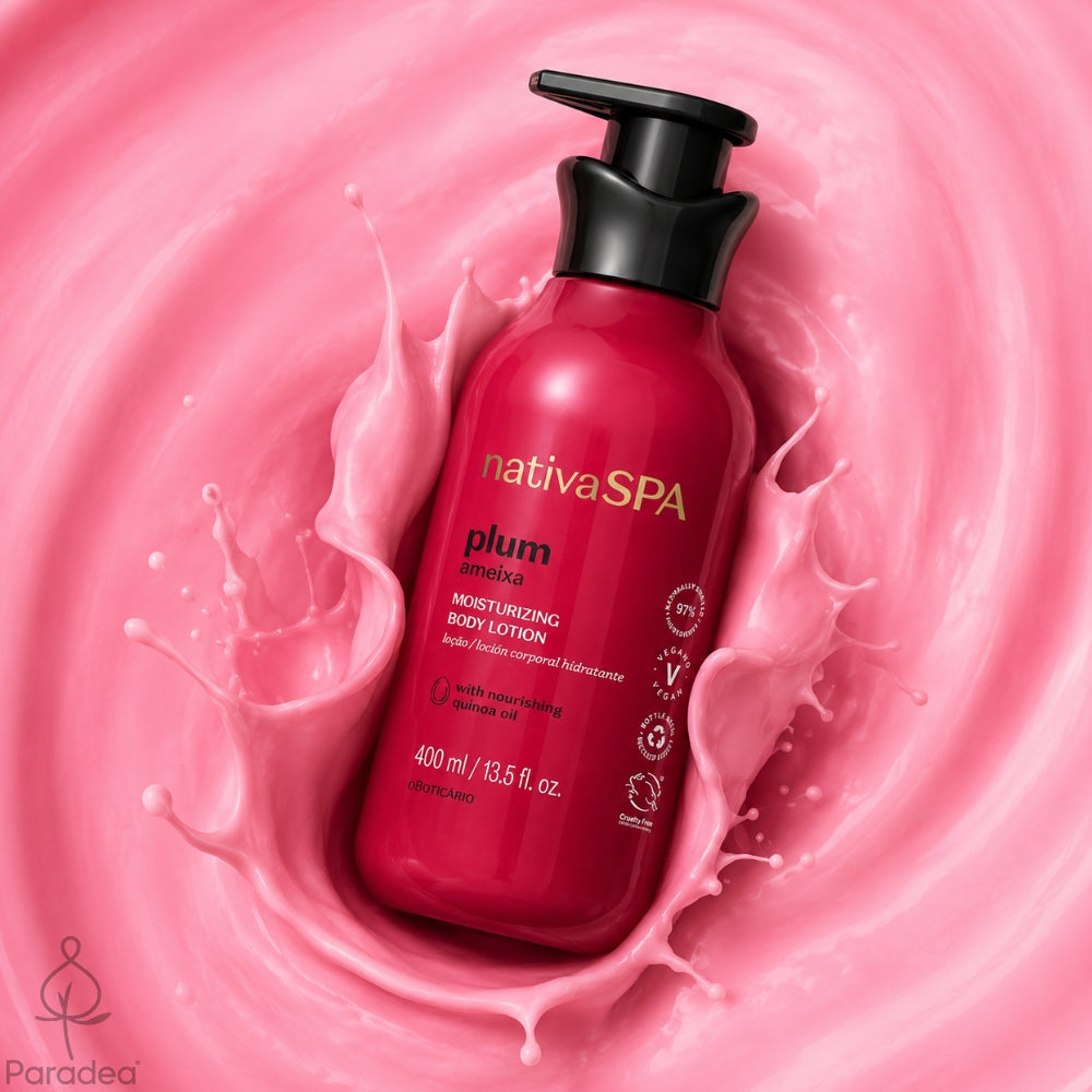 Nativa SPA Loção Hidratante corporal Ameixa - Lait corporel hydratant Prune 400ml