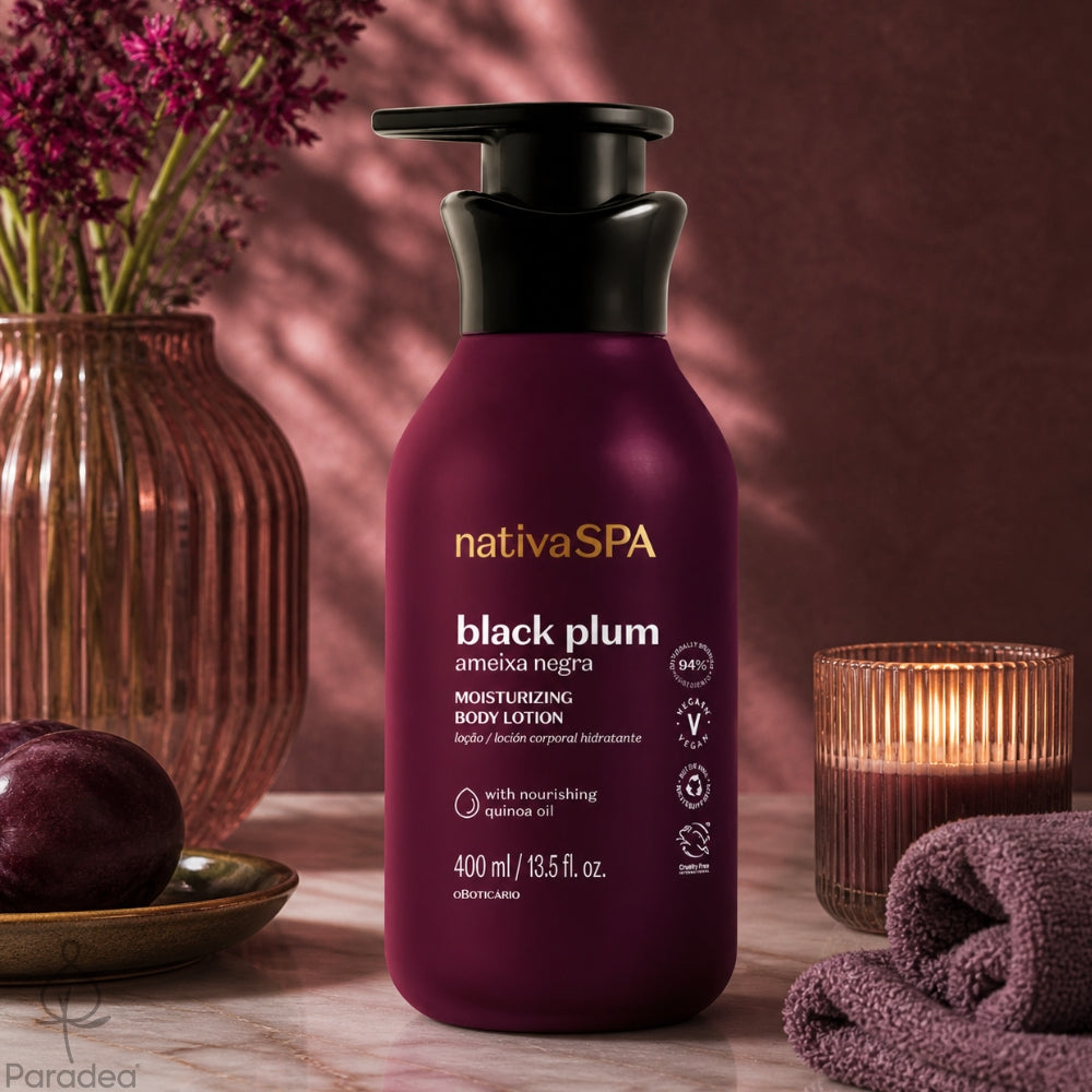 Nativa SPA Loção Hidratante corporal Ameixa Negra – Lozione corpo idratante Prugna Nera 400ml