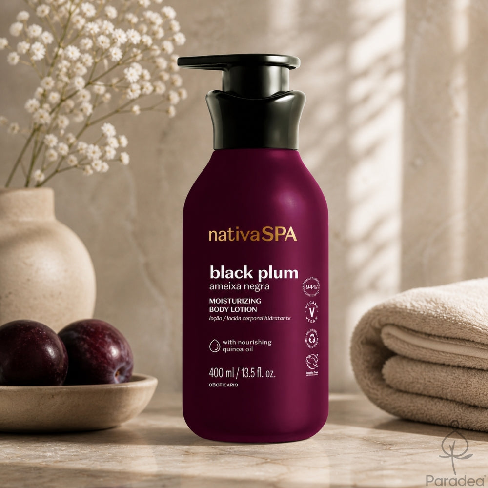 Nativa SPA Loção Hidratante corporal Ameixa Negra – Lozione corpo idratante Prugna Nera 400ml