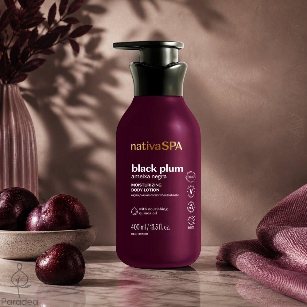 Nativa SPA Loção Hidratante corporal Ameixa Negra – Lozione corpo idratante Prugna Nera 400ml