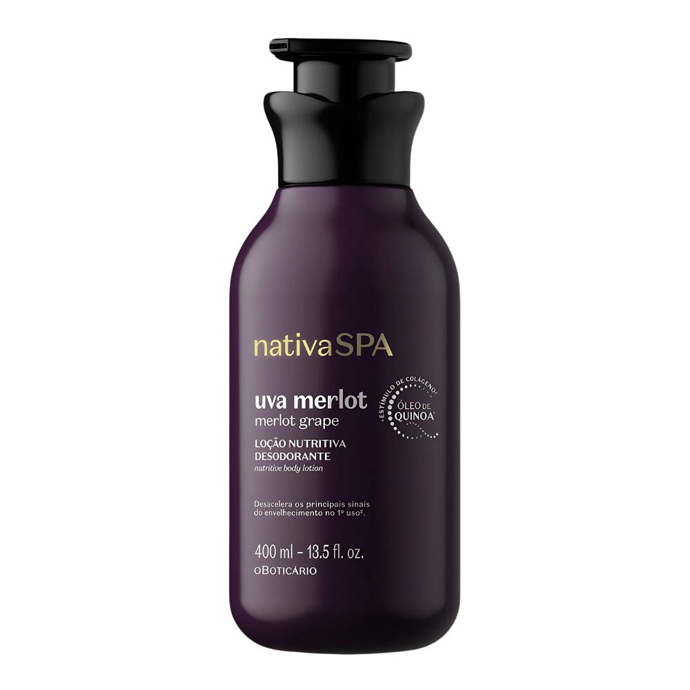 Nativa SPA Loção Nutritiva Uva Merlot - Lozione corpo 400ml