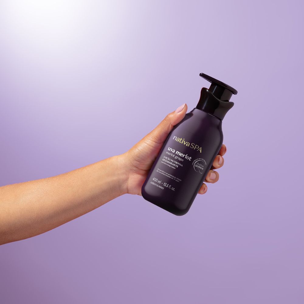 Nativa SPA Loção Nutritiva Uva Merlot - Lozione corpo 400ml