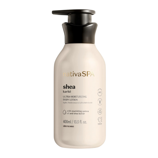 NATIVA SPA Loção Corporal Ultra-Hidratante Karité 400ml - Lait corporel ultra hydratant au karité