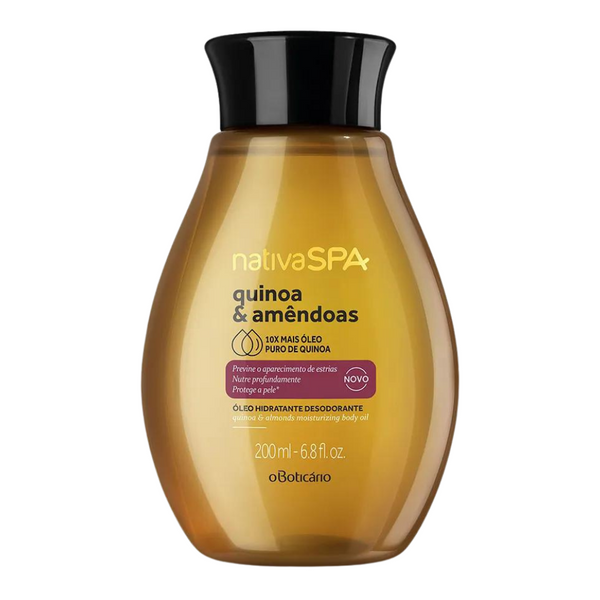 NATIVA SPA Óleo Hidratante Corporal Quinoa &amp; Amêndoas 200ml - Moisturizing body oil Quinoa &amp; Almonds