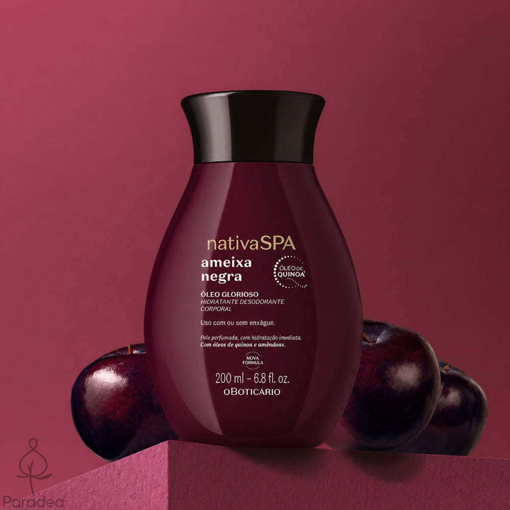 Nativa SPA Set Ameixa Negra – Lozione + Olio idratante corpo