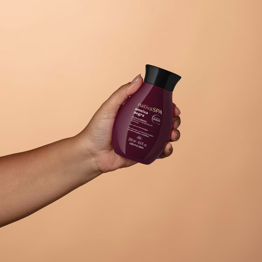 Nativa SPA Óleo Hidratante Corporal Ameixa Negra - Huile corporelle hydratante Prune Noire 200ml