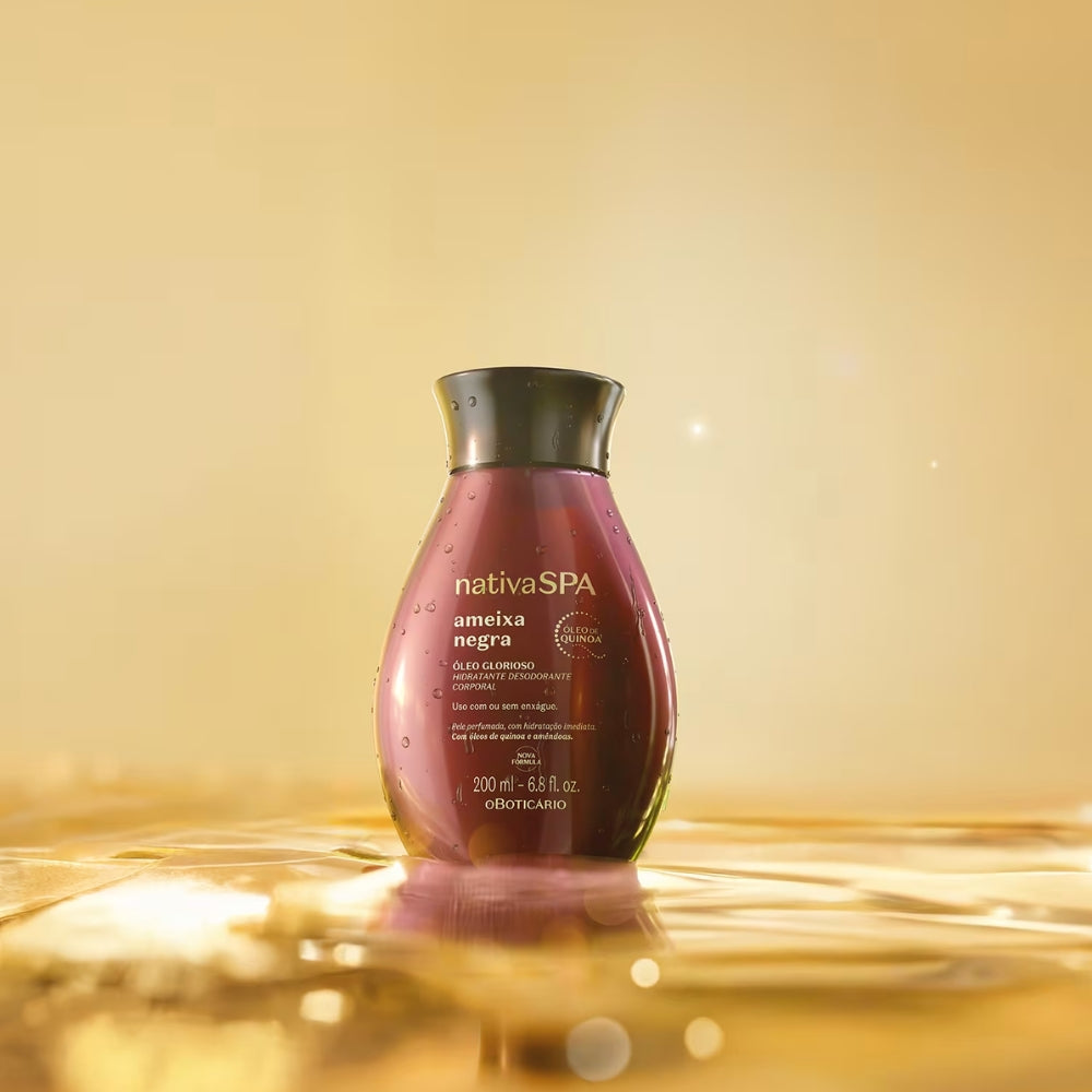 Nativa SPA Óleo Hidratante Corporal Ameixa Negra - Huile corporelle hydratante Prune Noire 200ml