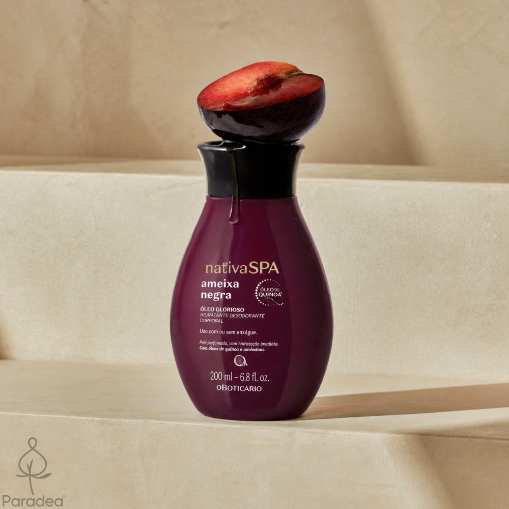 Nativa SPA Set Ameixa Negra – Lozione + Olio idratante corpo