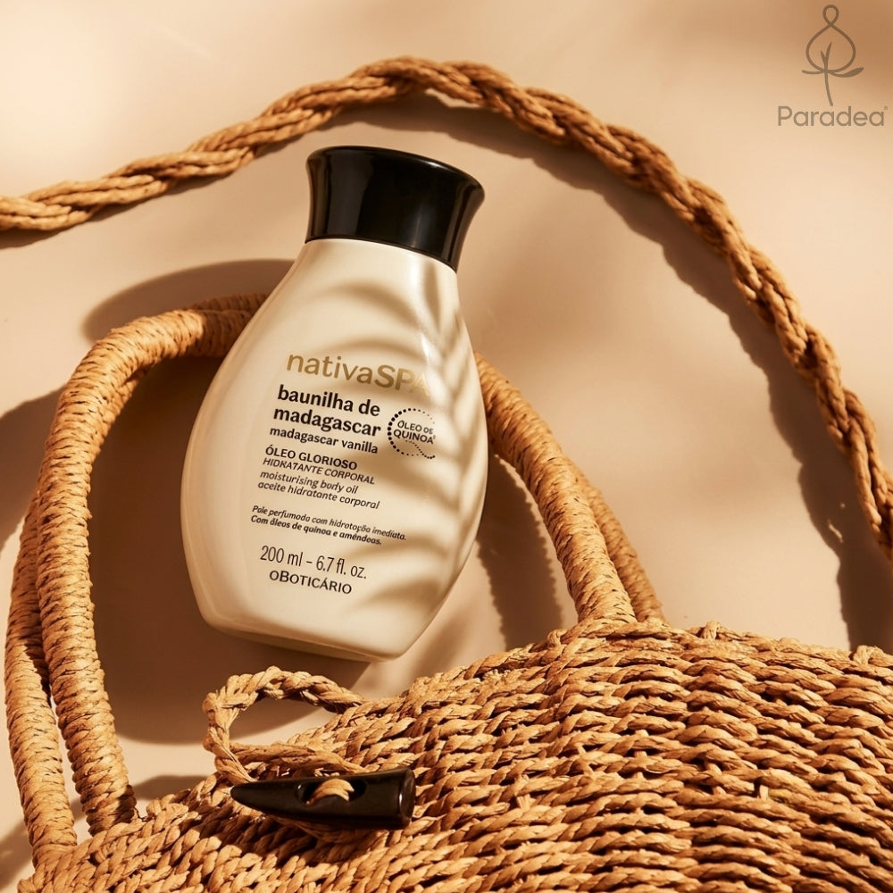 Nativa SPA Óleo Hidratante Baunilha de Madagascar – Feuchtigkeitsspendendes Körperöl Madagaskar-Vanille 200 ml