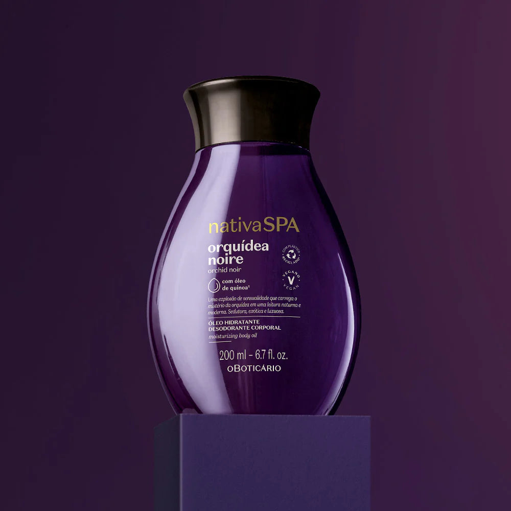 NATIVA SPA Óleo Corporal Hidratante Orquídea Noire - Olio corpo idratante Orchidea Nera 200ml