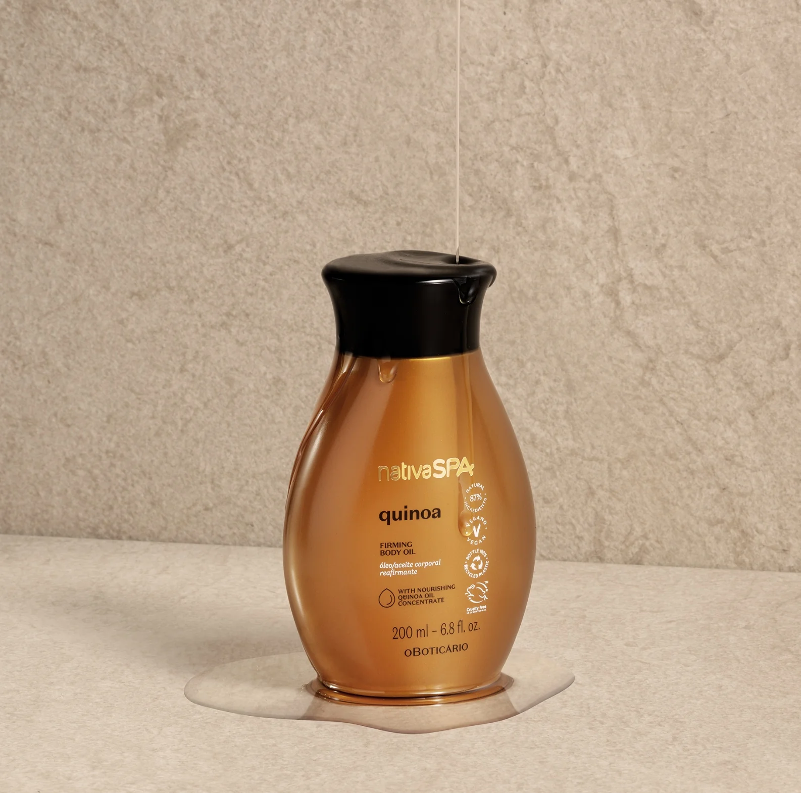 NATIVA SPA Óleo Hidratante Corporal Quinoa - Olio corpo idratante Quinoa 200ml