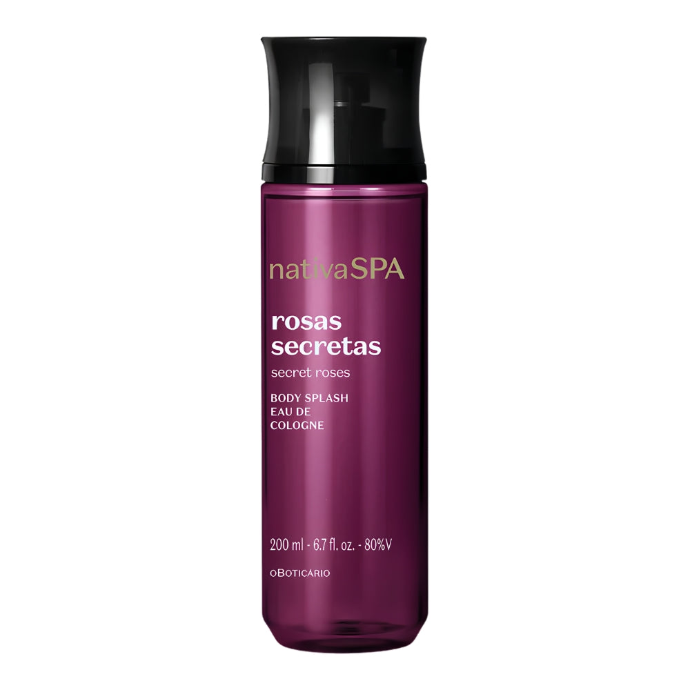 Nativa SPA Body Splash Rosas Secretas - Eau de Cologne 200ml