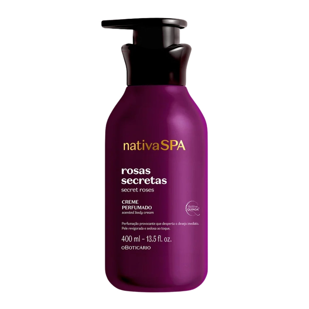 Nativa SPA Creme Perfumado Rosas Secretas - Crema Corpo Idratante 400ml