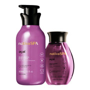 Nativa SPA Set Açaí – Lotion et huile hydratantes pour le corps
