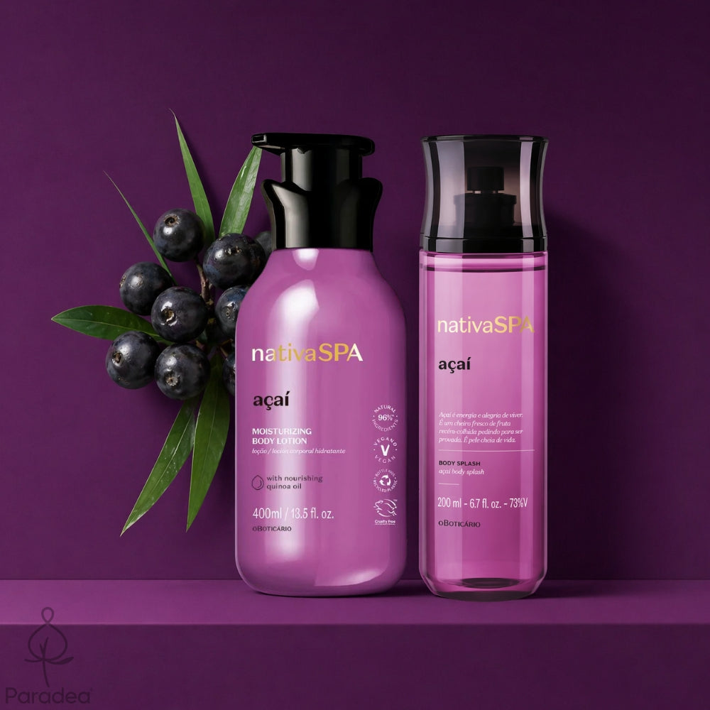 Nativa SPA Set Açaí – Lozione corpo idratante + Body Splash
