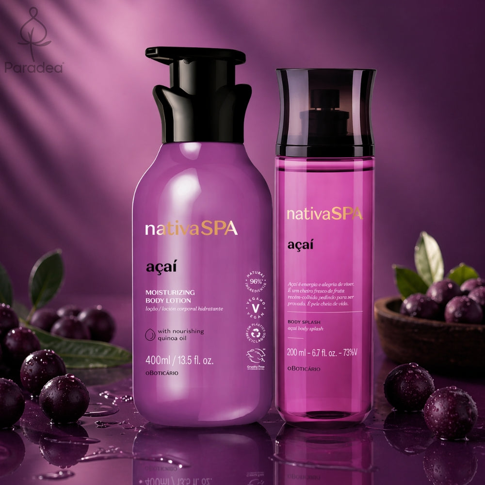 Nativa SPA Set Açaí – Lozione corpo idratante + Body Splash