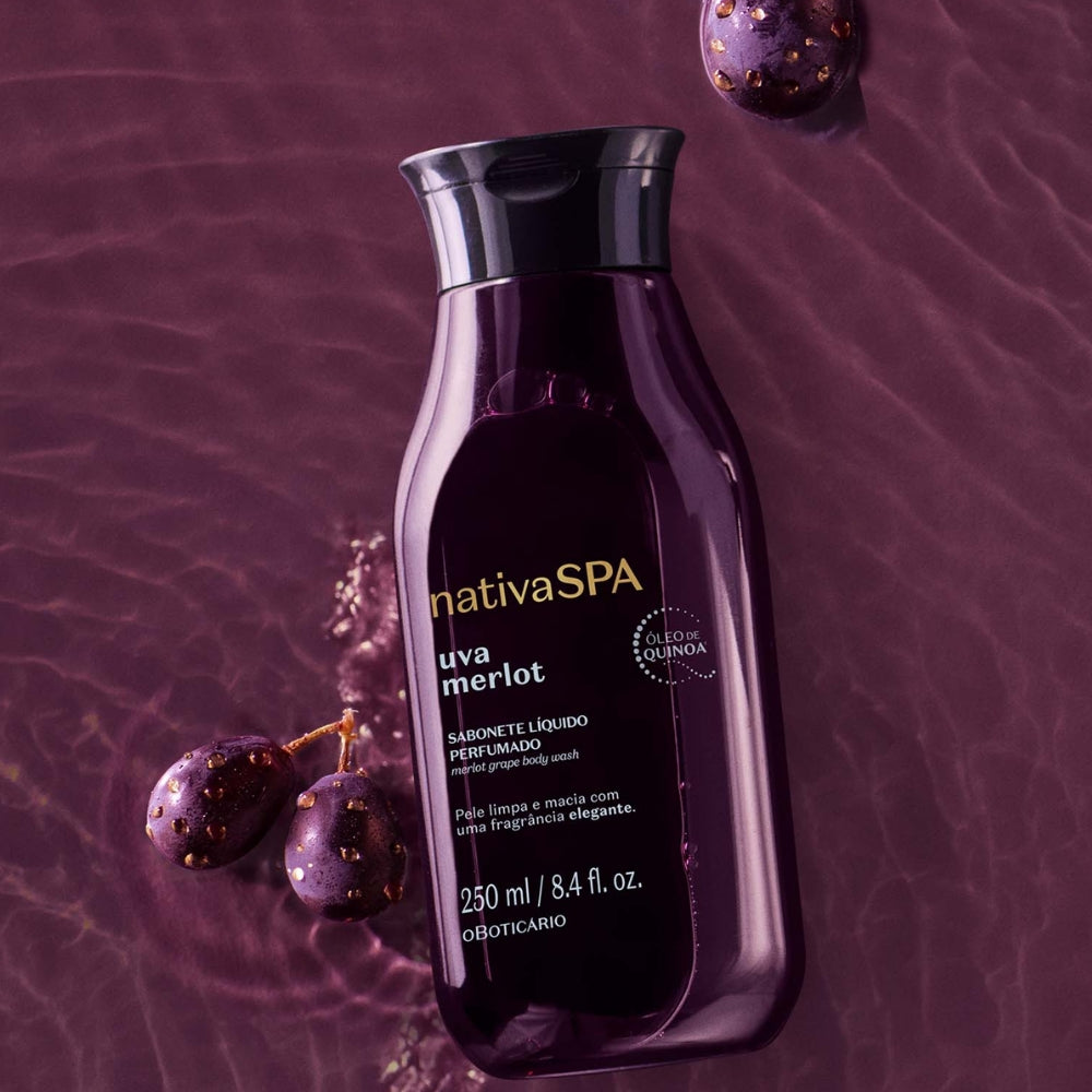 Nativa SPA Set Uva Merlot – Scrub esfoliante + Bagnoschiuma